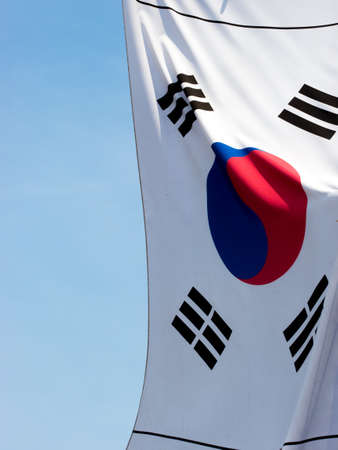 Flag of Koreaの写真素材