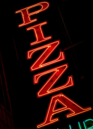 Pizza signの写真素材