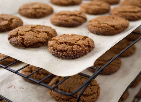 Baking cookies