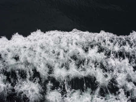 Aerial wave backgroundの写真素材