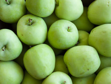 Transparent applesの写真素材