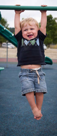 Strong baby boyの写真素材