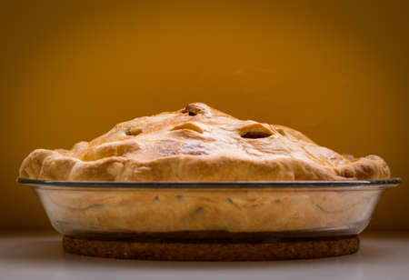 Homemade fruit pie