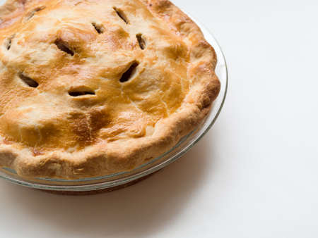 Hot apple pieの写真素材
