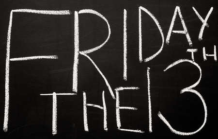 Friday the 13thの写真素材
