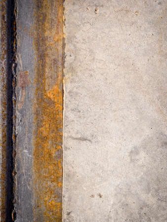 Skateboard rail backgroundの写真素材