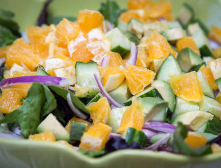 Fresh saladの写真素材