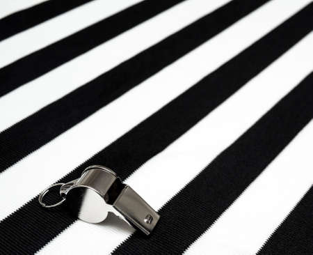 Sports referee whistleの写真素材