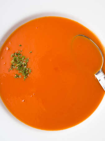 Tomato soupの写真素材