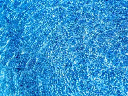 Blue water abstract