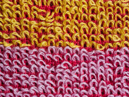 Cotton towel close upの写真素材