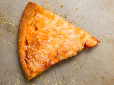 Cheese pizza sliceの写真素材
