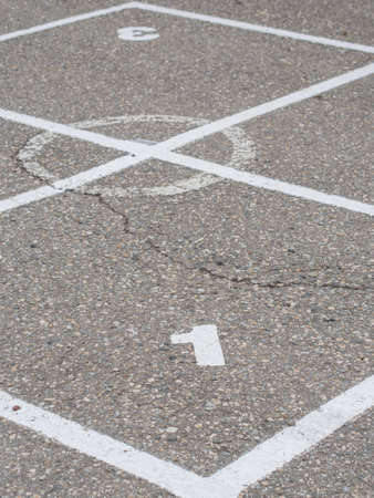Four squares game