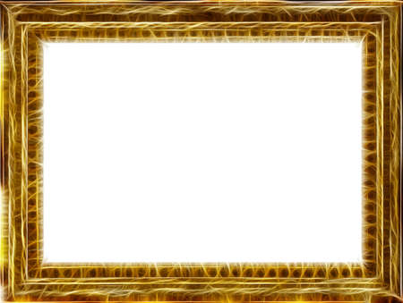 Gold frameの写真素材