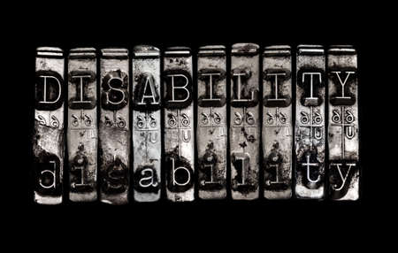 Disability conceptの写真素材