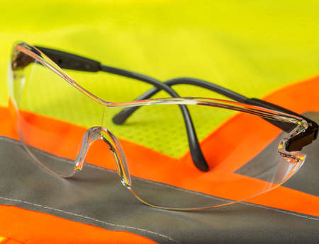 Safety glassesの写真素材