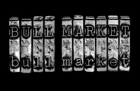 Bull market conceptの写真素材