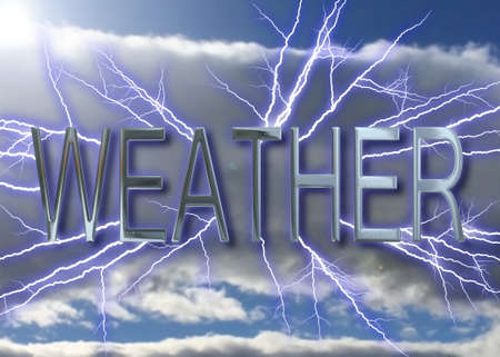 Weather conceptの写真素材