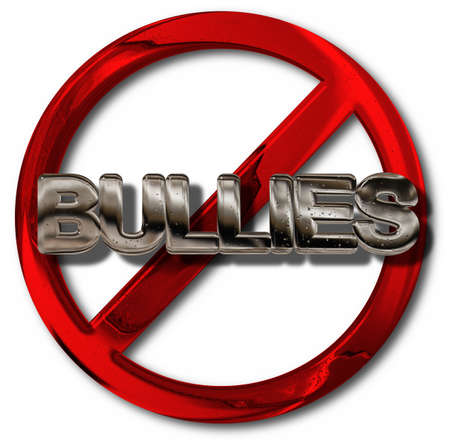 Anti bullying conceptの写真素材
