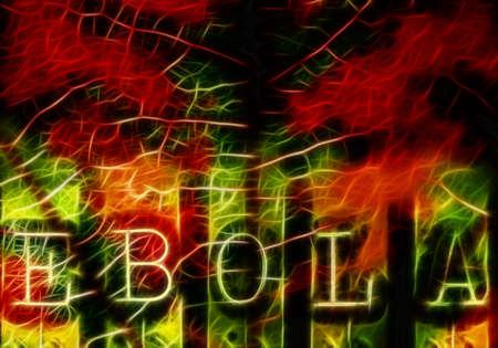 Ebola virus conceptの写真素材