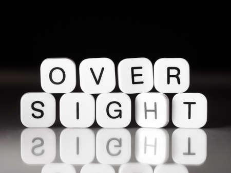 Oversight conceptの写真素材