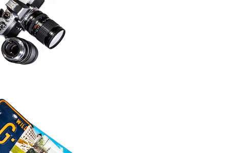 Camera License Plateの写真素材