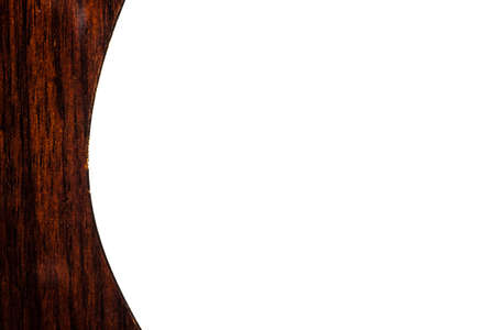 Guitar body backの写真素材