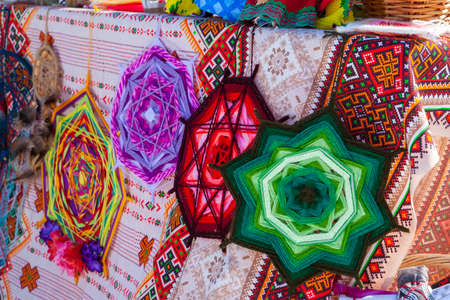 Ufa, Chishmy, Russia, 03.14.2021. The national holiday in Russia is Maslenitsa. Seeing off winter....