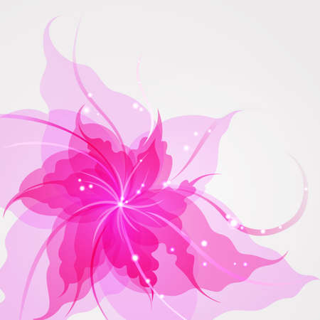 Abstract colorful flower background in purple tonesのイラスト素材