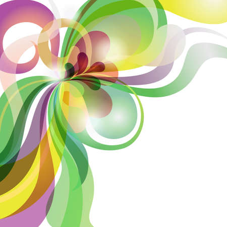 Abstract shiny colourful love theme background with stripes and heartsのイラスト素材