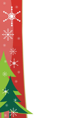 Christmas border templateの写真素材