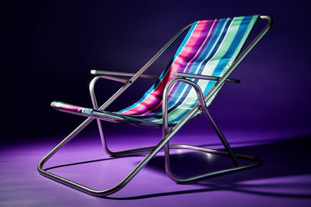 Abstract conceptual illustration of summer mood. Created with generative AIの素材