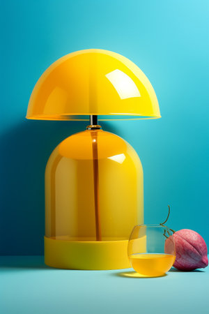 Abstract conceptual illustration of summer mood. Created with generative AIの素材