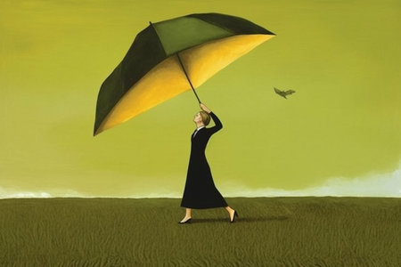 Envy (the seven deadly sins) - surreal painting. Conceptual illustration. Illustration created with generative AIの素材