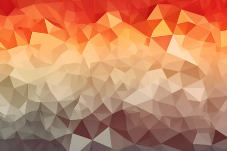 Abstract illustration - modern art colorful painting with geometrical patterns. Created with generative AIの素材