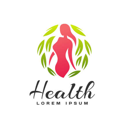Health logo. Spa logoのイラスト素材