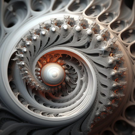 abstract fractal. Fractal art background for creative design. Decoration for wallpaper, desktop, poster, cover booklet. Print for clothes, t-shirt. creative illustration for designの素材
