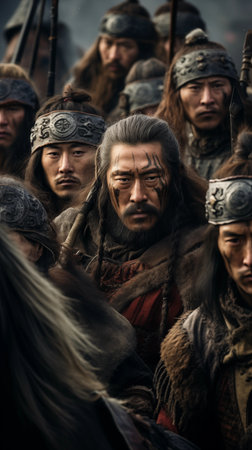 Members of history club wear historical costume during historical reenactment of Kiev Liberation in 1943 in Kiev, Ukraine.の素材