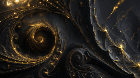 abstract fractal. Fractal art background for creative design. Decoration for wallpaper, desktop, poster, cover booklet. Print for clothes, t-shirt. creative illustration for designの素材