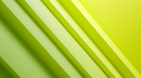 abstract green background with diagonal stripes, 3d illustration, horizontalの素材