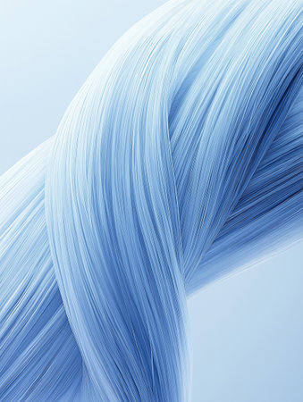 Abstract blue wavy background, 3d rendering. Computer digital drawing.の素材