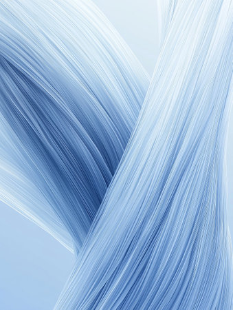 abstract blue background with some smooth lines in it (see more in my portfolio)の素材