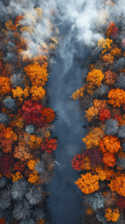 3D illustration of a forest fire with smoke coming from the groundの素材
