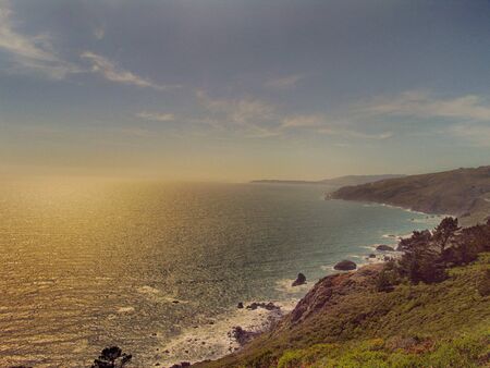 Beautiful sunset landscape on some Caribbean beachesの写真素材