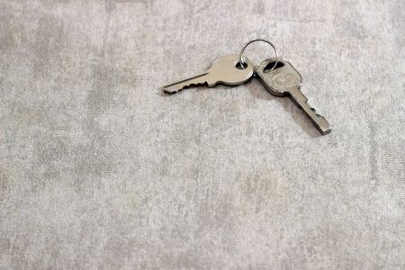 Never give up to get the key to successの写真素材