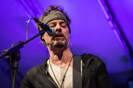 Milan, Italy. 4st September 2017. Guitarist Richie Kotzen performs at the Circolo Magnolia. Brambilla Simone Photography Live Newsのeditorial素材