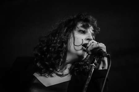 Milan, Italy. 4st September 2017. Rock band The Konicks performs at the Circolo Magnolia. Brambilla Simone Photography Live Newsのeditorial素材