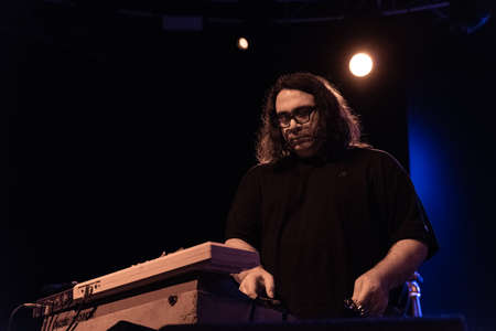 Milan, Italy - May 15, 2018: American indie rock band Yo La Tengo, often abbreviated as YLT, from...