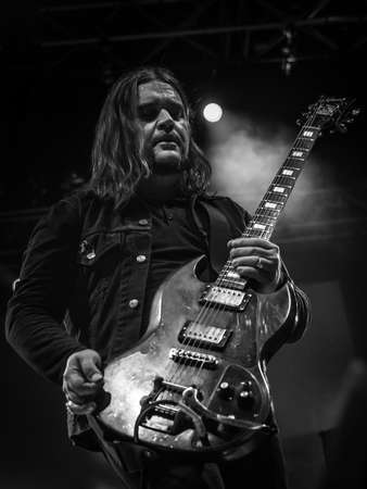 Milan, Italy. 18 November 2018. English doom metal band from Dorset ELECTRIC WIZARD. performs at LIVE MUSIC CLUB. Brambilla Simone Photography Live Newsのeditorial素材