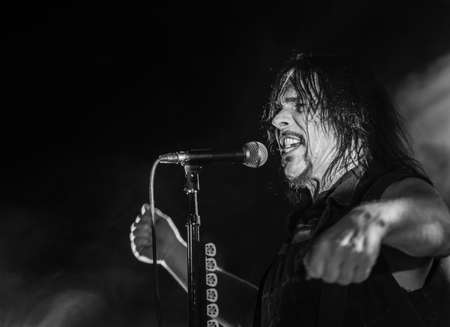 Milan, Italy. 18 February 2020. American stoner rock band MONSTER MAGNET performs at LIVE MUSIC...